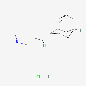 2-(3-Dimethylaminopropylidene)adamantane hydrochloride