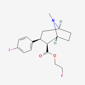 molecular formula C17H21FINO2 B13832730 2-FE-beta-Cit 