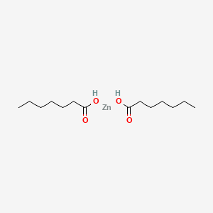 molecular formula C14H28O4Zn B13832734 Bis(heptanoyloxy)ZINC 