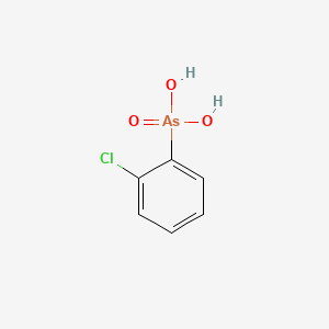 molecular formula C6H6AsClO3 B13832752 (2-Chlorophenyl)arsonic acid CAS No. 33781-24-7