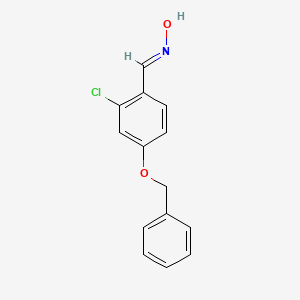 4-(Benzyoxy)-2-chlorobenzaldoxime