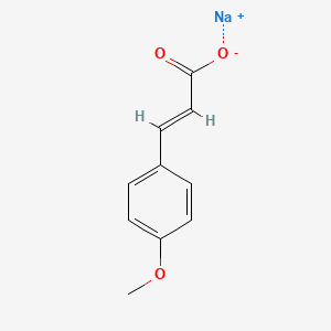 molecular formula C10H9NaO3 B13832832 Sodium p-methoxycinnamate CAS No. 7340-42-3