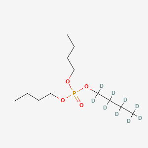 molecular formula C12H27O4P B13832932 dibutyl 1,1,2,2,3,3,4,4,4-nonadeuteriobutyl phosphate 