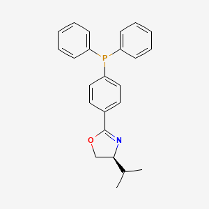 Oxazole,2-[2-(diphenylphosphino)phenyl]-4,5-dihydro-4-(1-methylethyl)-,(4S)-