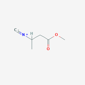 molecular formula C6H9NO2 B13832987 D,L-3-Isocyano-n-butyric acid methyl ester 