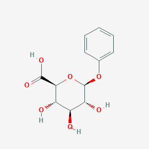 B013833 Phenyl beta-D-glucopyranosiduronic acid CAS No. 17685-05-1