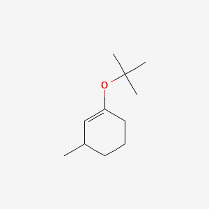 molecular formula C11H20O B13833003 1-tert-Butoxy-3-Methylcyclohexene CAS No. 40648-24-6