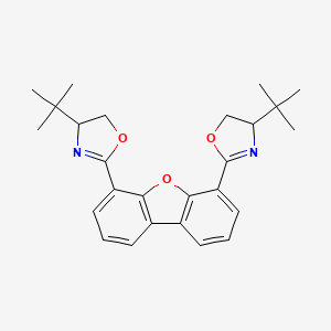 molecular formula C26H30N2O3 B13833025 (S,S)-tBu-Dbfox 