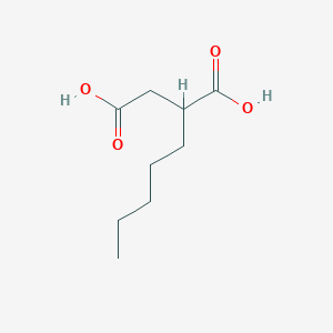 molecular formula C9H16O4 B13833060 2-Pentylbutanedioic acid CAS No. 3507-62-8