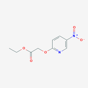 molecular formula C9H10N2O5 B13833293 (5-Nitro-pyridin-2-yloxy)-acetic acid ethyl ester CAS No. 392670-15-4