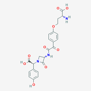 molecular formula C23H23N3O9 B138333 诺卡菌素 D CAS No. 61425-17-0