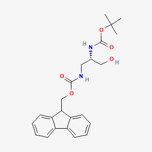 N-alpha-tert-Butyloxycarbonyl-N-beta-(benzyloxycarbonyl)-L-2,3-diaminopropanol