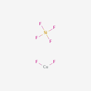 Difluorocopper;tetrafluorosilane