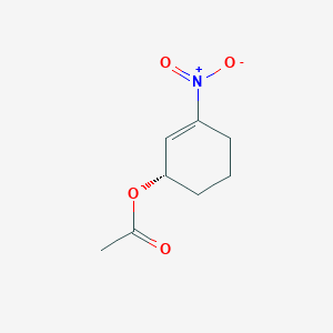 2-Cyclohexen-1-ol,3-nitro-,acetate(ester),(1S)-(9CI)