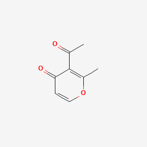 3-Acetyl-2-methylpyran-4-one