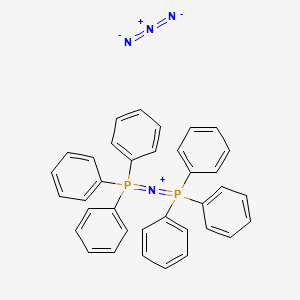 molecular formula C36H30N4P2 B13833437 Bis(triphenylphosphoranylidene)-ammonium azide 