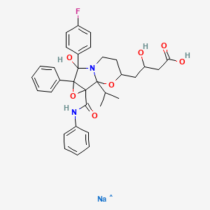 molecular formula C33H35FN2NaO7 B13833557 CID 131872110 