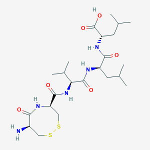 H-D-Cys(1)-D-Cys(1)-Val-D-Leu-Leu-OH