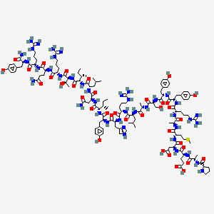 molecular formula C134H207N41O36S B13833579 Neuropeptide y(13-36)(human,rat) 