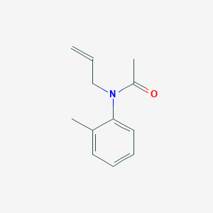 molecular formula C12H15NO B13833591 N-Allyl-N-(2-methylphenyl)acetamide 