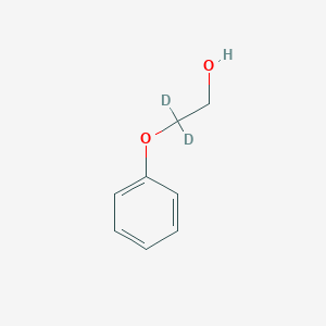 molecular formula C8H10O2 B13833618 2-Phenoxyethyl-2,2-D2 alcohol 