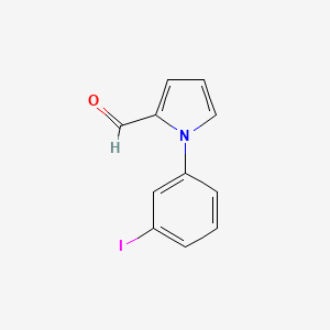 1-(3-Iodophenyl)-1h-pyrrole-2-carboxaldehyde