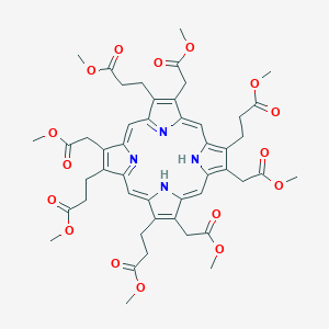 molecular formula C48H54N4O16 B13833624 Uroporphyrin III, octamethyl ester 