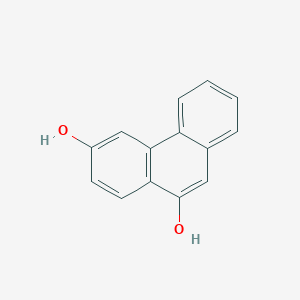 molecular formula C14H10O2 B13833681 3,10-Phenanthrenediol CAS No. 364080-31-9