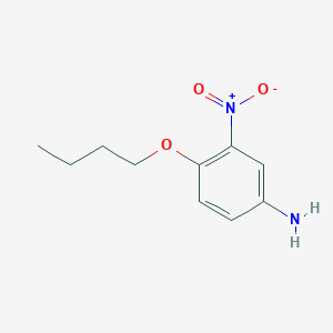 molecular formula C10H14N2O3 B13833689 4-Butoxy-3-nitroaniline CAS No. 313644-24-5