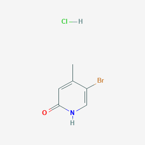 5-Bromo-4-methyl-1,2-dihydropyridin-2-one hydrochloride
