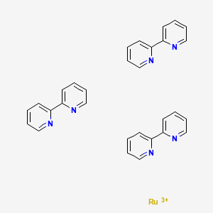 molecular formula C30H24N6Ru+3 B13833750 Tris(bipyridyl)ruthenium(3+) CAS No. 18955-01-6