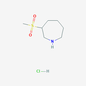 3-Methanesulfonylazepane hydrochloride