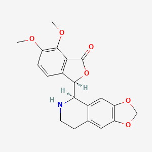 (3R)-6,7-dimethoxy-3-[(5R)-5,6,7,8-tetrahydro-[1,3]dioxolo[4,5-g]isoquinolin-5-yl]-3H-2-benzofuran-1-one