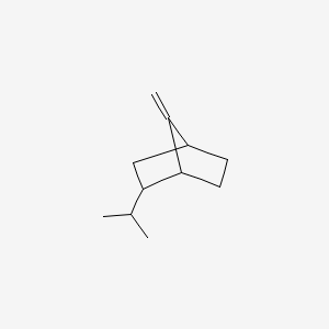 molecular formula C11H18 B13833814 7-Methylidene-2-propan-2-ylbicyclo[2.2.1]heptane 