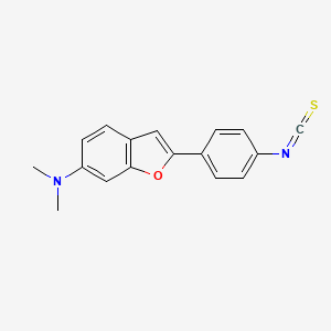 N-(4-(6-Dimethylamino-2-benzofuranyl)phenyl)isothiocyanate