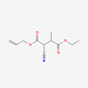 1-Allyl 4-ethyl 2-cyano-3-methylsuccinate