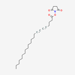 molecular formula C26H39NO4 B13833911 5,7-Docosadiynoic Acid N-Succinimide 