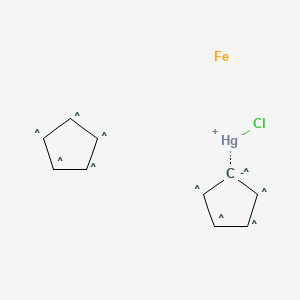 molecular formula C10H9ClFeHg B13833934 CID 92043607 