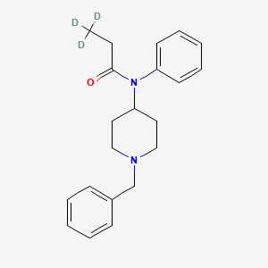 molecular formula C21H26N2O B13833967 Benzyl Fentanyl-d3 