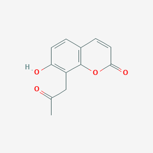 molecular formula C12H10O4 B13833984 8-Acetyl-4-methyl umbelliferone 