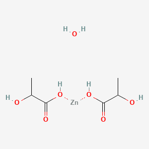 molecular formula C6H14O7Zn B13834065 Zinc lactate hydrate 