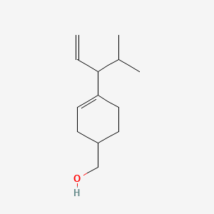 molecular formula C13H22O B13834087 (4-(4-Methylpent-1-en-3-yl)cyclohex-3-en-1-yl)methanol 