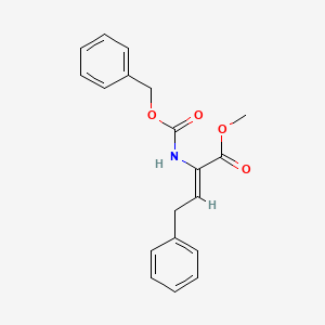 (Z)-methyl 2-(benzyloxycarbonylamino)-4-phenylbut-2-enoate