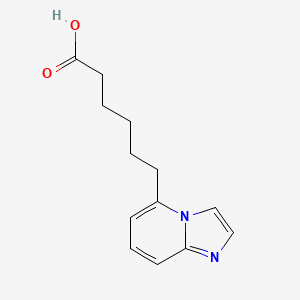 molecular formula C13H16N2O2 B13834121 6-Imidazo[1,2-a]pyridin-5-ylhexanoic acid 