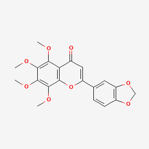 molecular formula C20H18O8 B13834123 Linderoflavone B CAS No. 3162-42-3