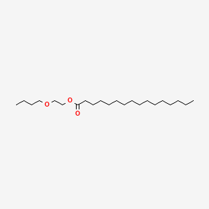 molecular formula C22H44O3 B13834128 2-Butoxyethyl palmitate CAS No. 20441-70-7