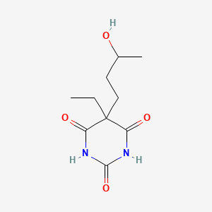 5-Ethyl-5-(3-hydroxybutyl)pyrimidine-2,4,6(1H,3H,5H)-trione