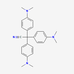 Tris[4-(dimethylamino)phenyl]acetonitrile