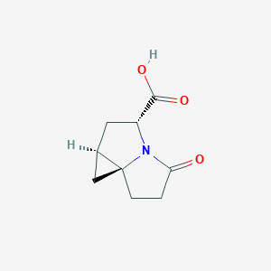 (1S,3R,5R)-7-oxo-6-azatricyclo[4.3.0.01,3]nonane-5-carboxylic acid