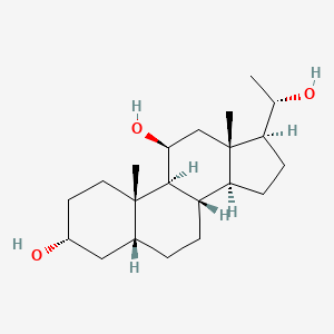 molecular formula C21H36O3 B13834427 5beta-Pregnan-3alpha,11beta,20beta-triol 